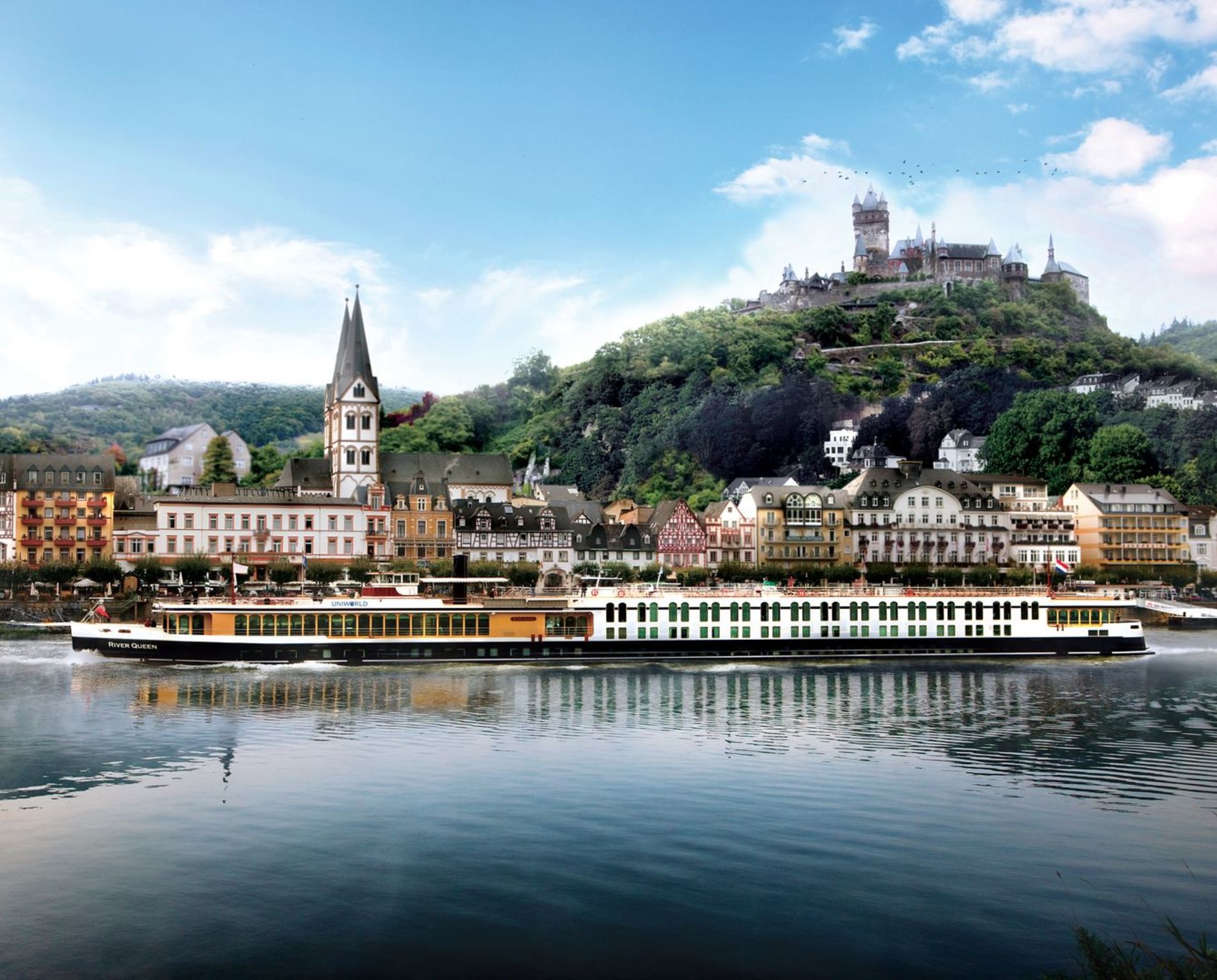 A photo of the River Queen cruise ship